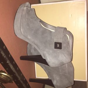 Michael Kors Grey Suede